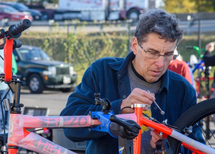 Richard Samet Building a Bike